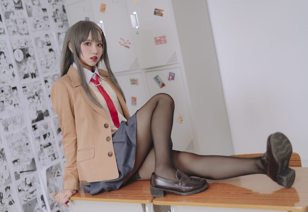 Coser@果咩酱w Vol.043 麻衣校服