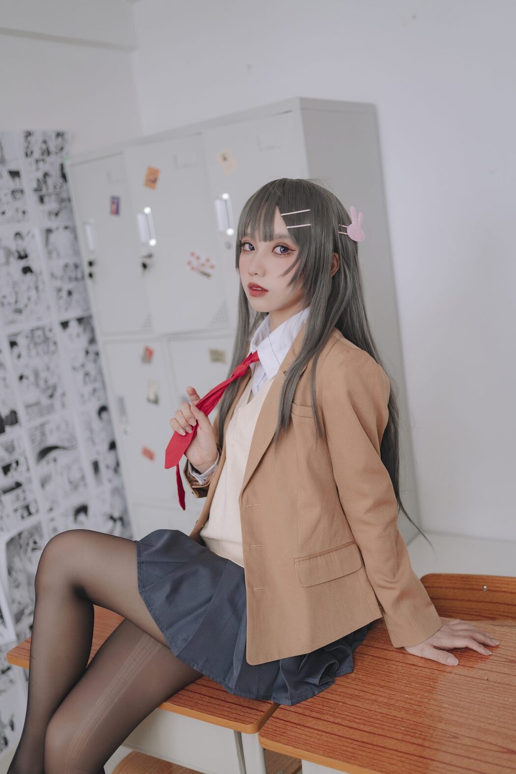 Coser@果咩酱w Vol.043 麻衣校服