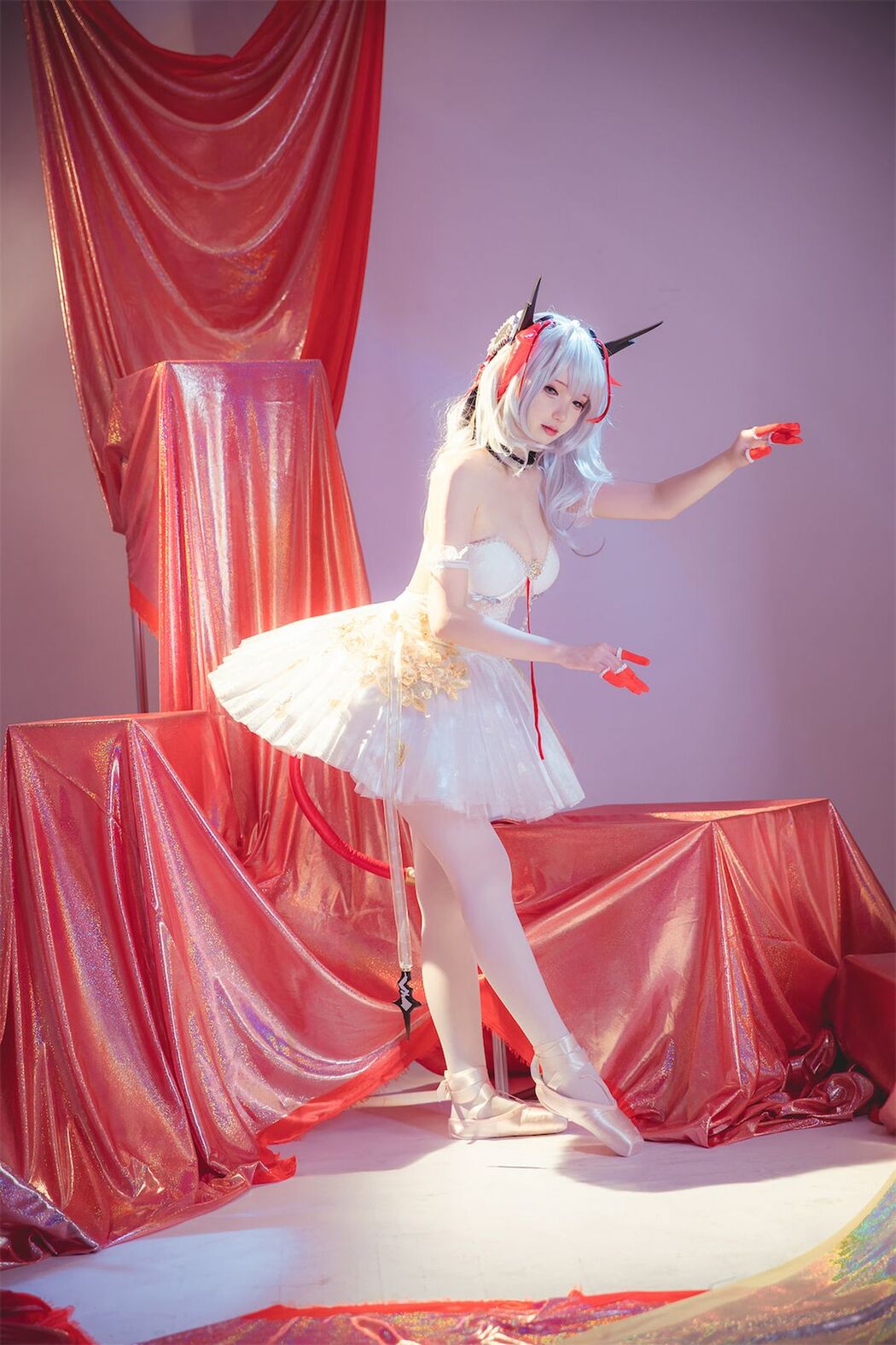 Coser@雪晴Astra 雪晴嘟嘟 Vol.044 明日方舟W芭蕾