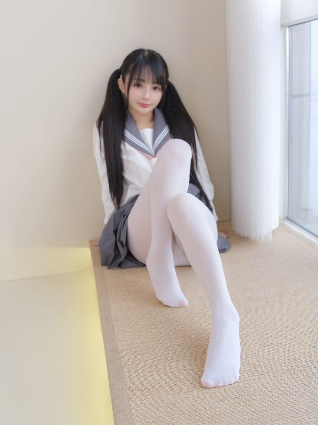 Coser@桜井宁宁 Vol.081 白丝JK