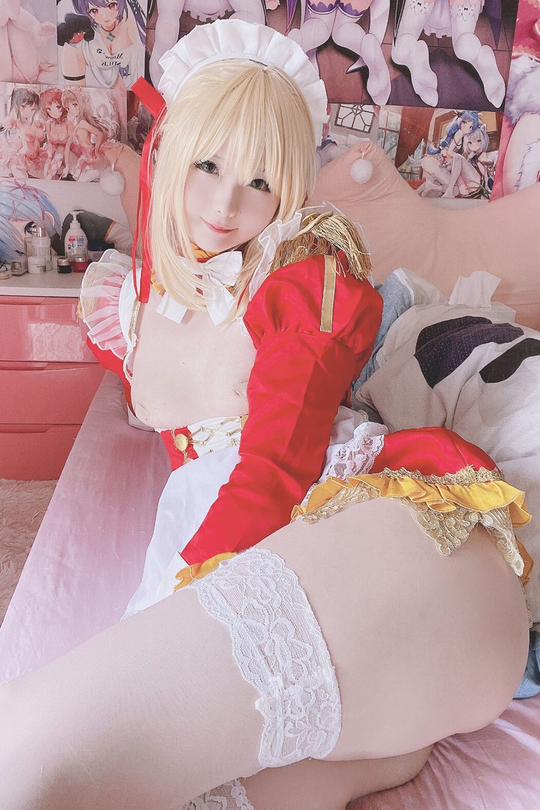 Coser@习呆呆 – 尼禄女仆 Cover Photo