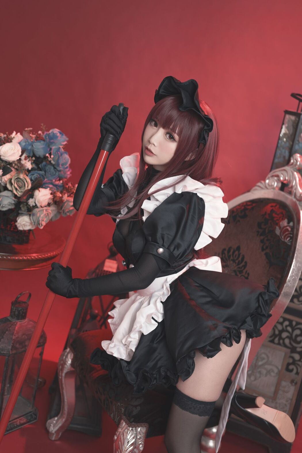 Coser@面饼仙儿 No.056 斯卡哈女仆