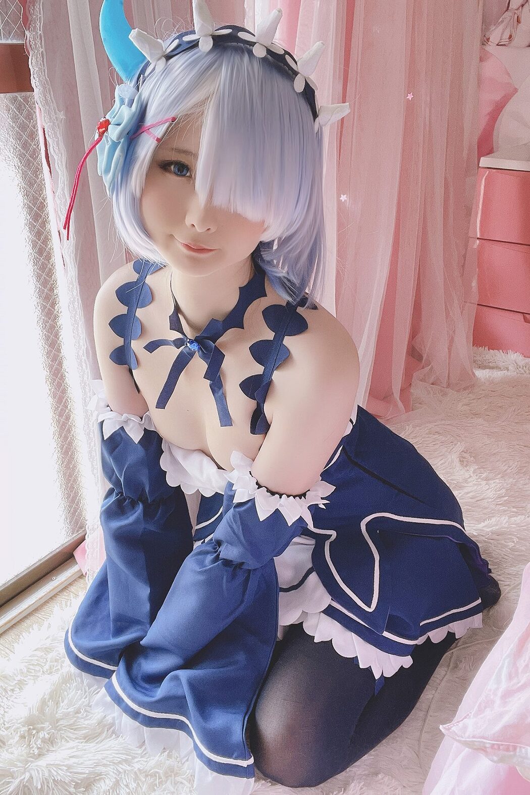 Coser@习呆呆 – 甘雨 Ganyu Cover Photo