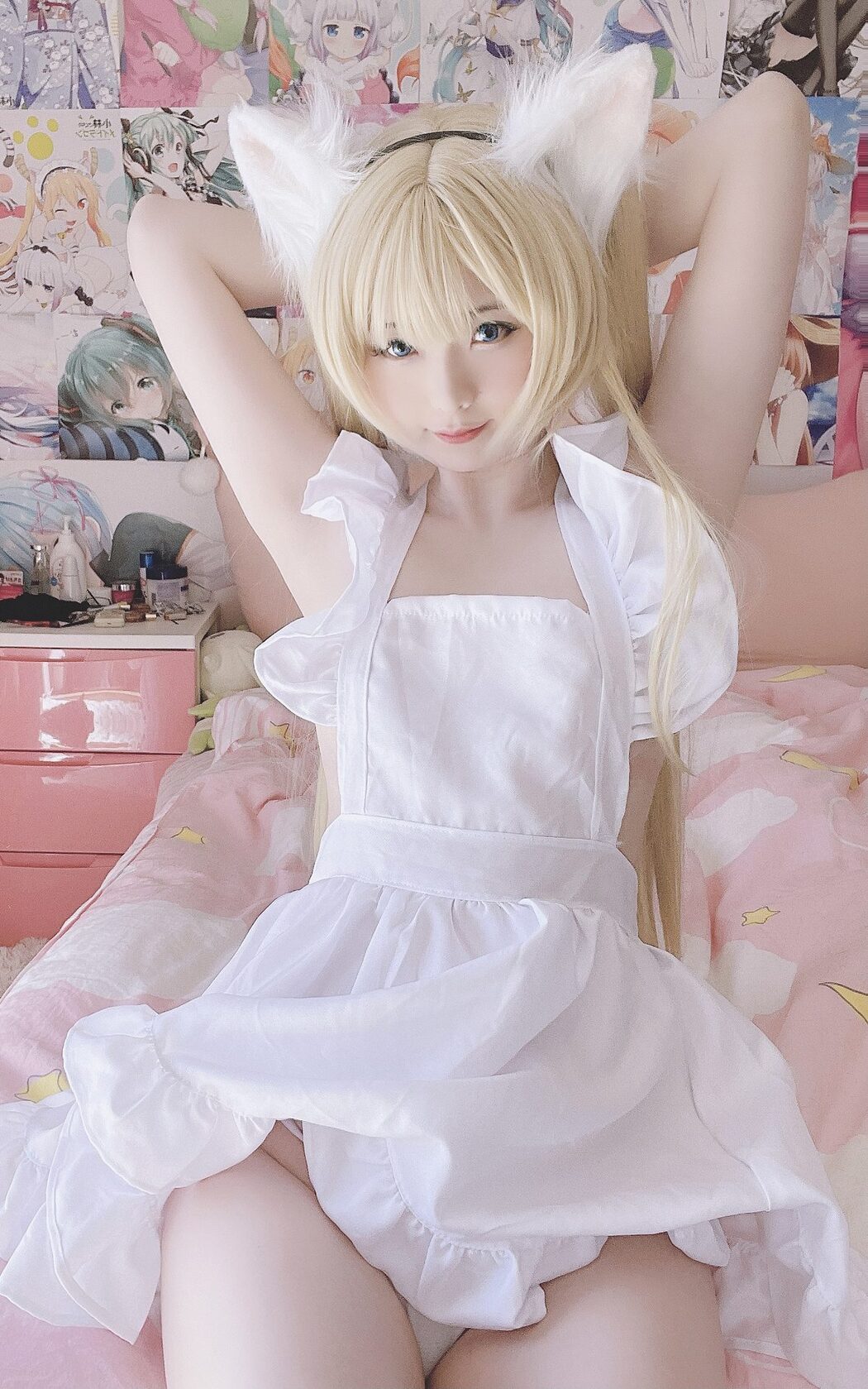 Coser@习呆呆 – 猫耳女仆 Necomimi Maid Servant