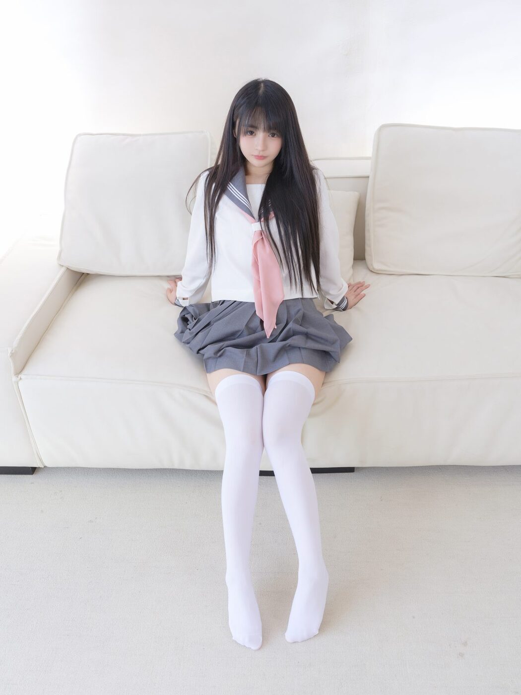 Coser@桜井宁宁 Vol.081 白丝JK