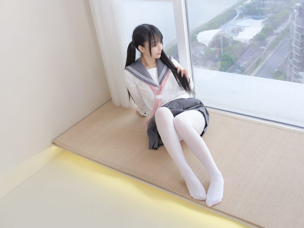 Coser@桜井宁宁 Vol.081 白丝JK