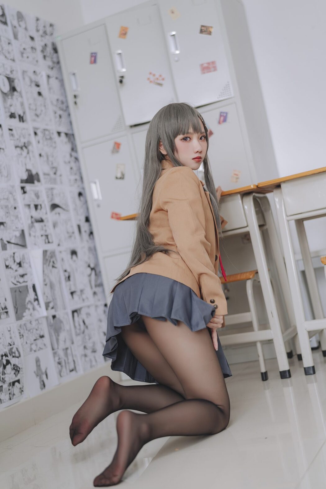 Coser@果咩酱w Vol.043 麻衣校服