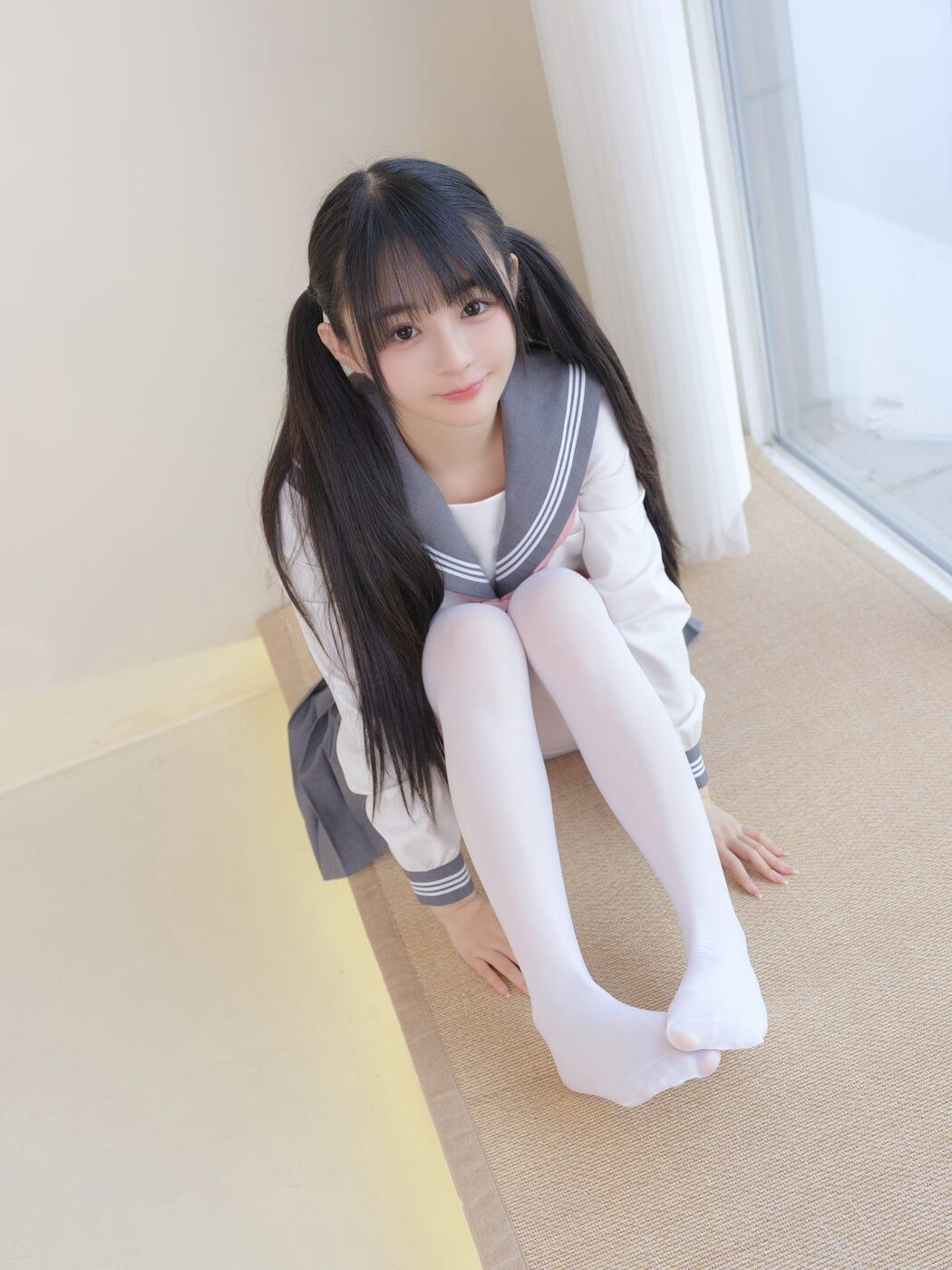 Coser@桜井宁宁 Vol.081 白丝JK