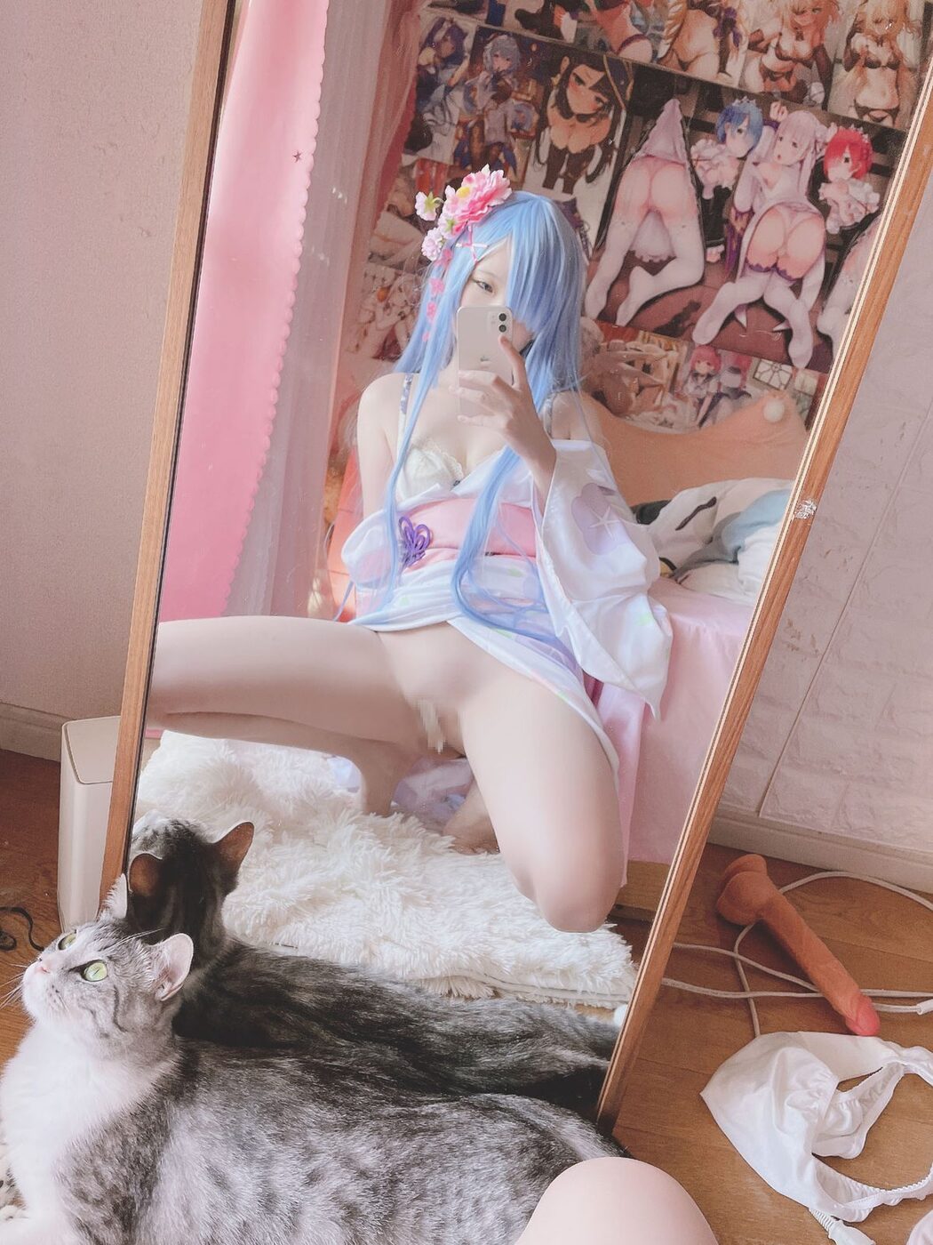 Coser@习呆呆 – 雷姆和服1 And 2