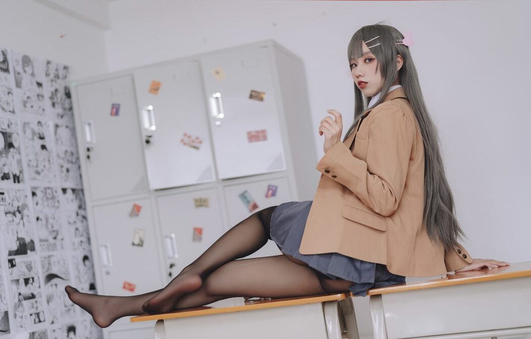 Coser@果咩酱w Vol.043 麻衣校服