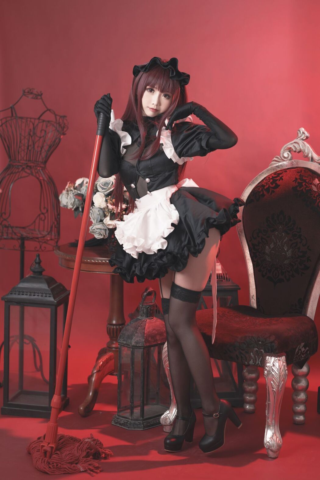 Coser@面饼仙儿 No.056 斯卡哈女仆