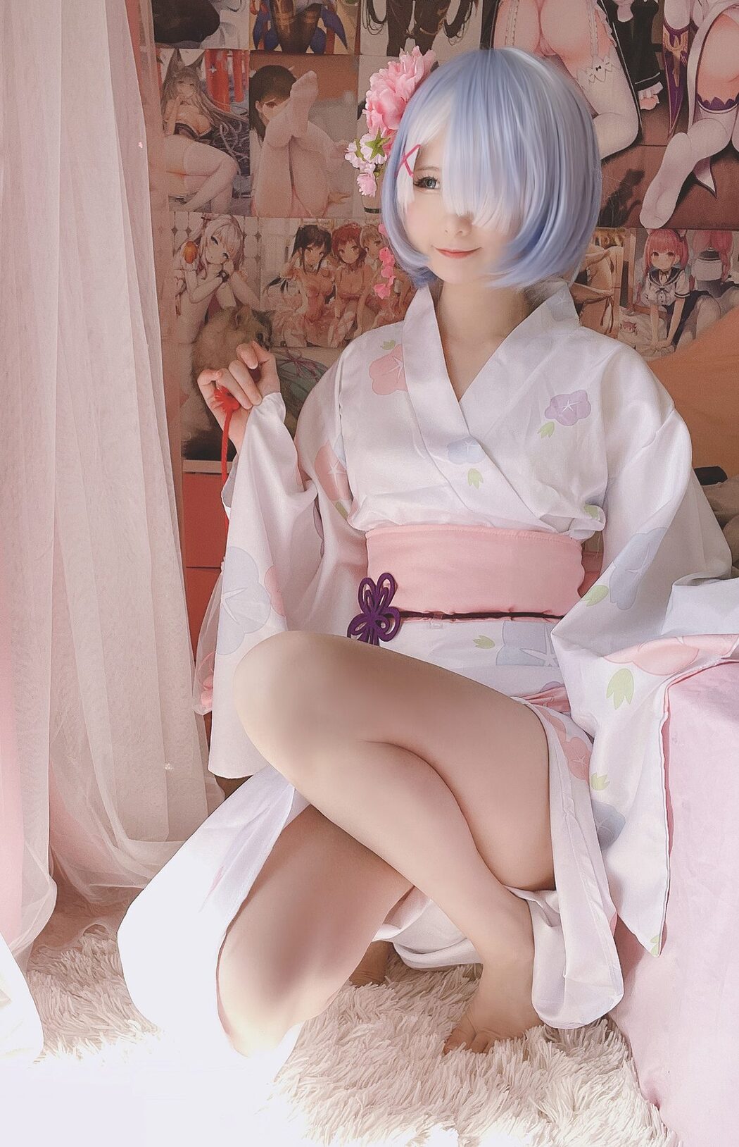 Coser@习呆呆 – 雷姆和服1 And 2