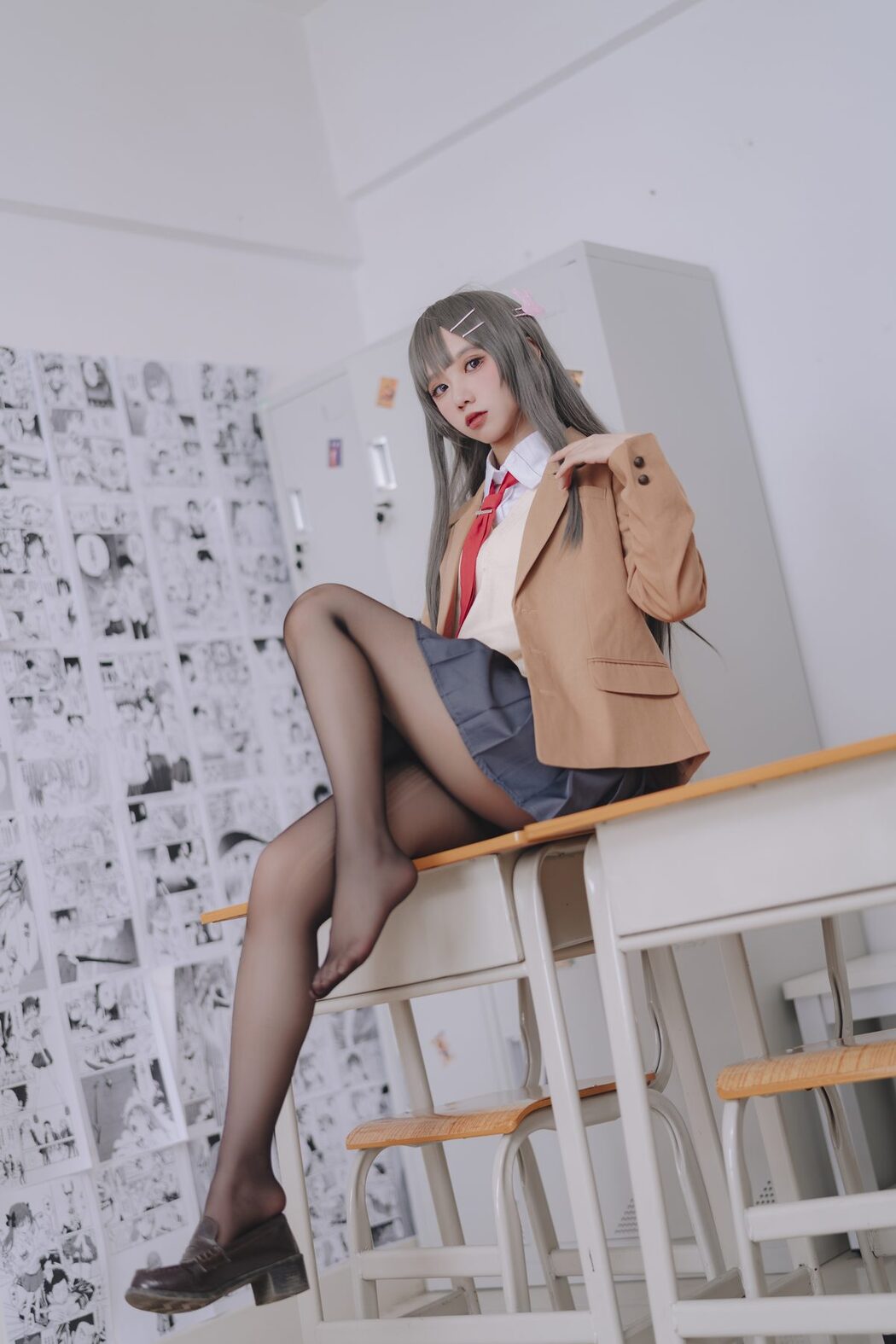 Coser@果咩酱w Vol.043 麻衣校服