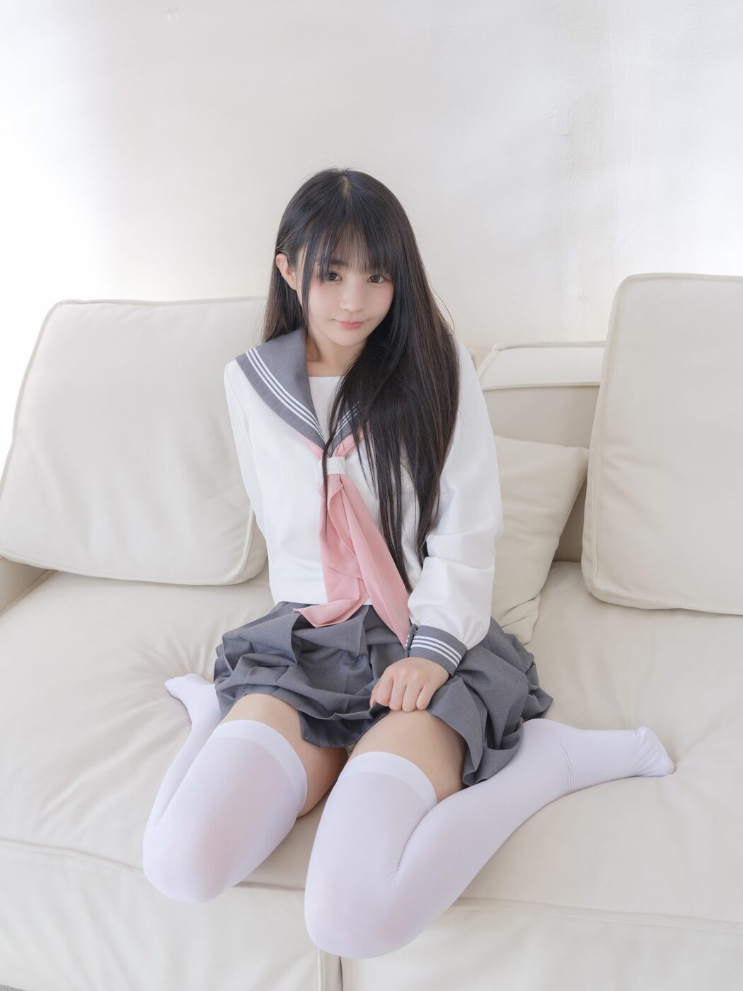 Coser@桜井宁宁 Vol.081 白丝JK