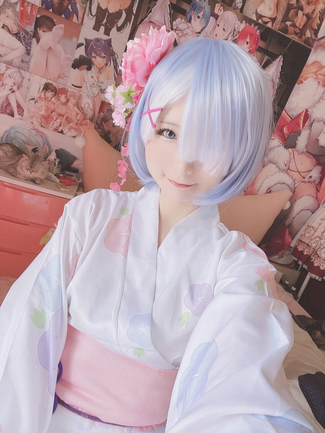 Coser@习呆呆 – 雷姆和服1 And 2