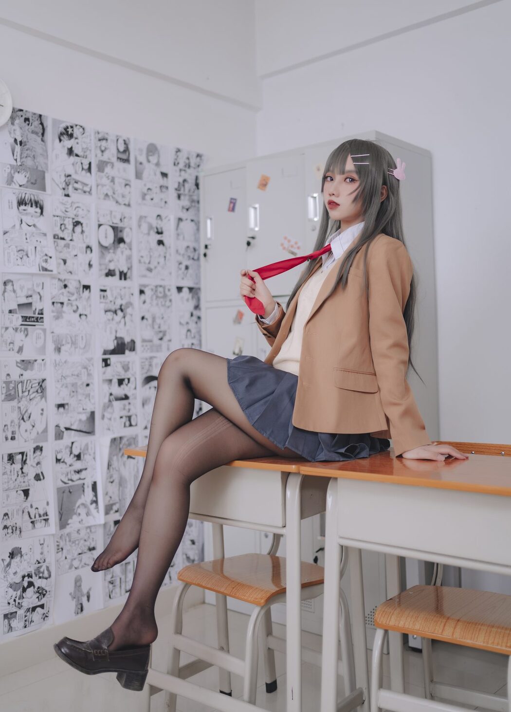 Coser@果咩酱w Vol.043 麻衣校服