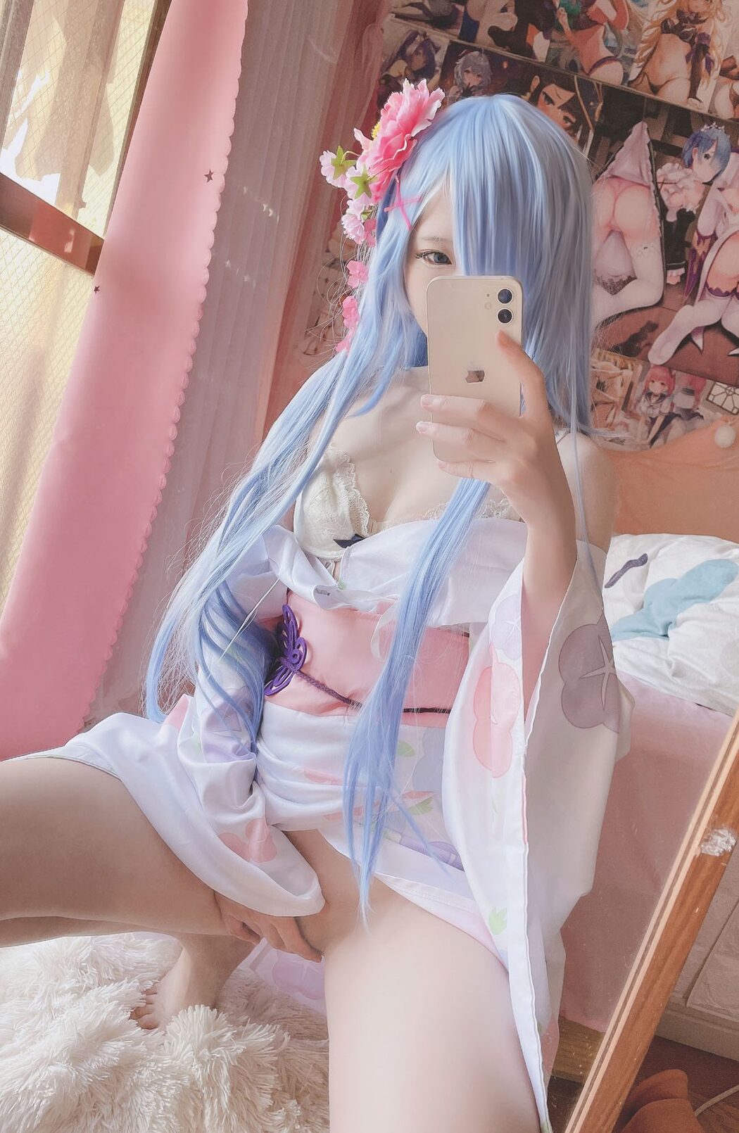 Coser@习呆呆 – 雷姆和服1 And 2