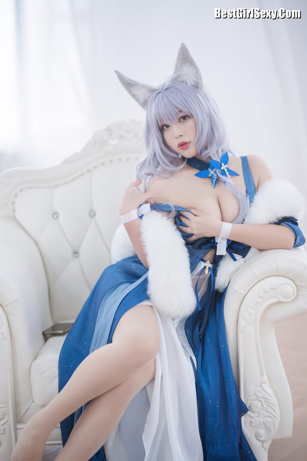 Coser@白烨 Vol.056 信浓睡衣诱惑