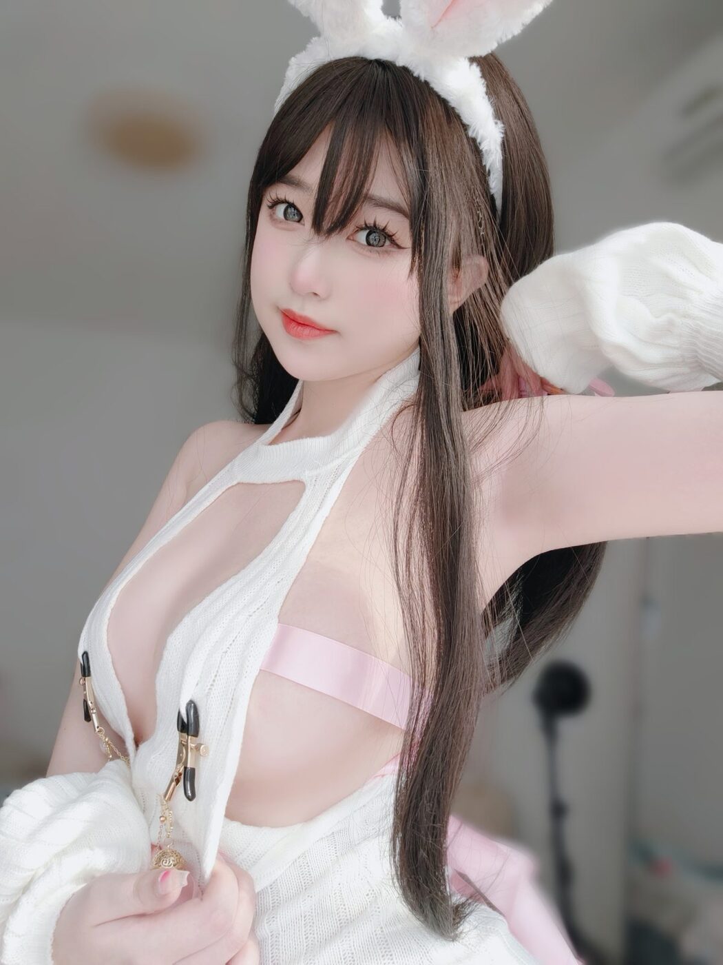 Coser@女主K – 白丝兔女郎