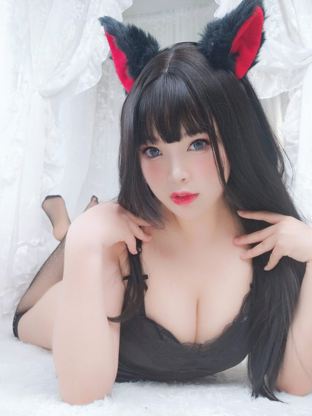 Coser@白烨 Vol.057 黑系猫咪少女