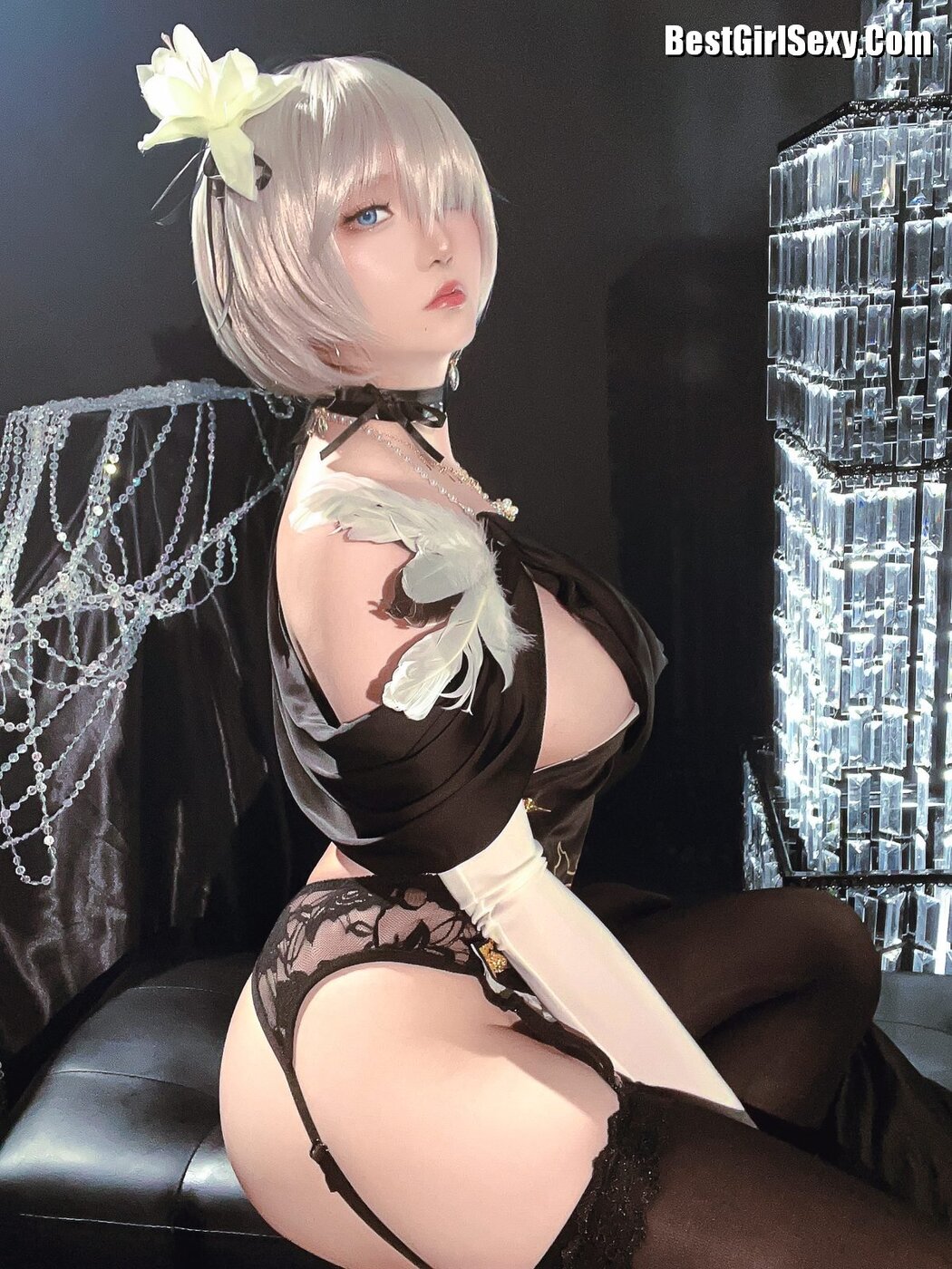 Coser@星之迟迟Hoshilily – 23年9月计划C 尼尔-2B同人礼服