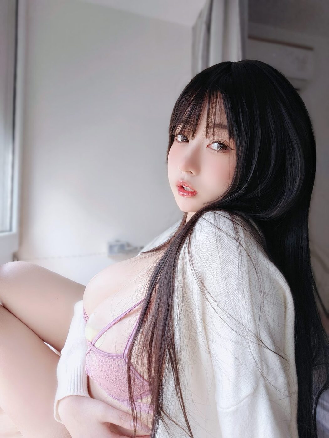 Coser@女主K – 素颜的清晨 B