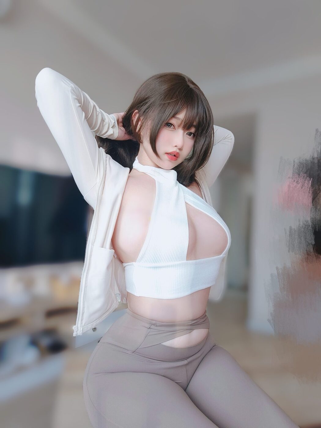 Coser@女主K – 瑜伽服 B