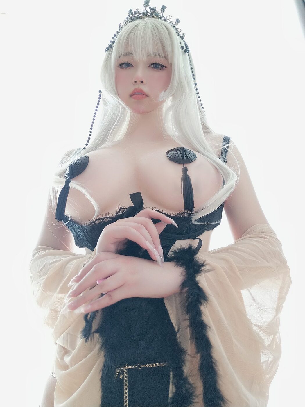 Coser@女主K – 黑双子