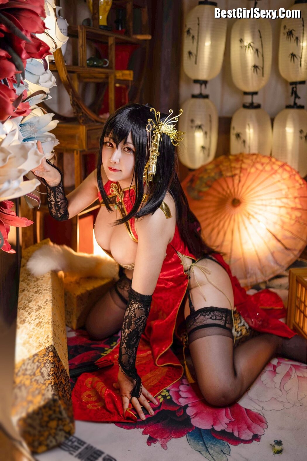 Coser@KANEKO_咔喵 – 大凤旗袍