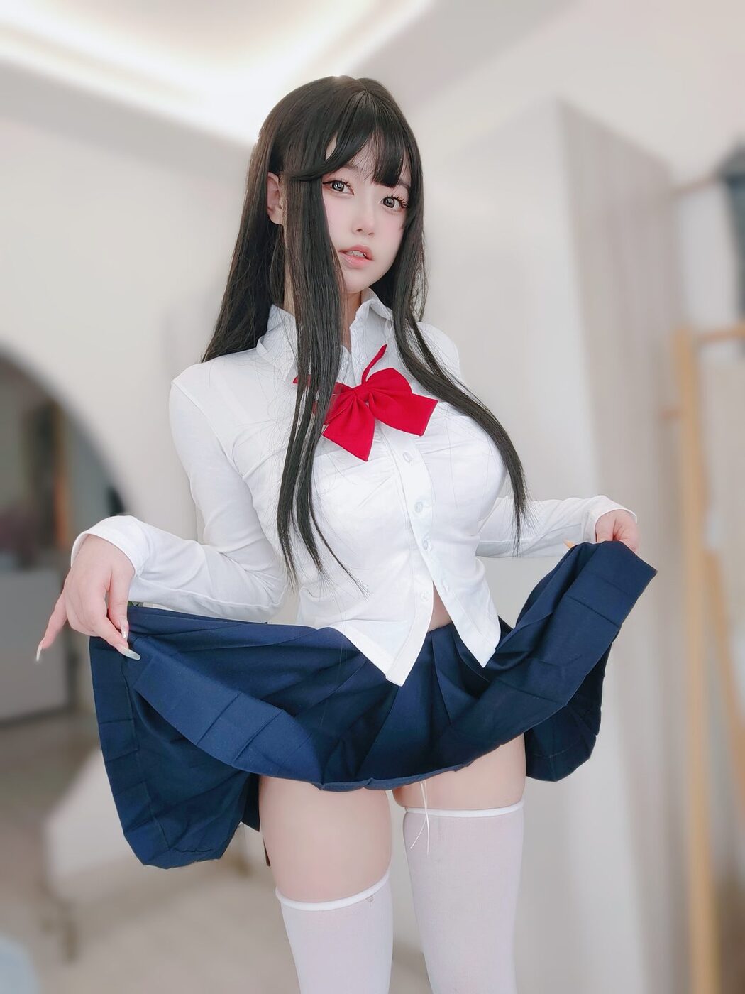 Coser@女主K – 清纯女友 A