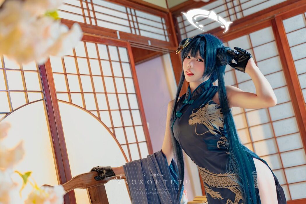 Coser@黏黏团子兔 – 碧蓝档案·妃咲 And 胭脂