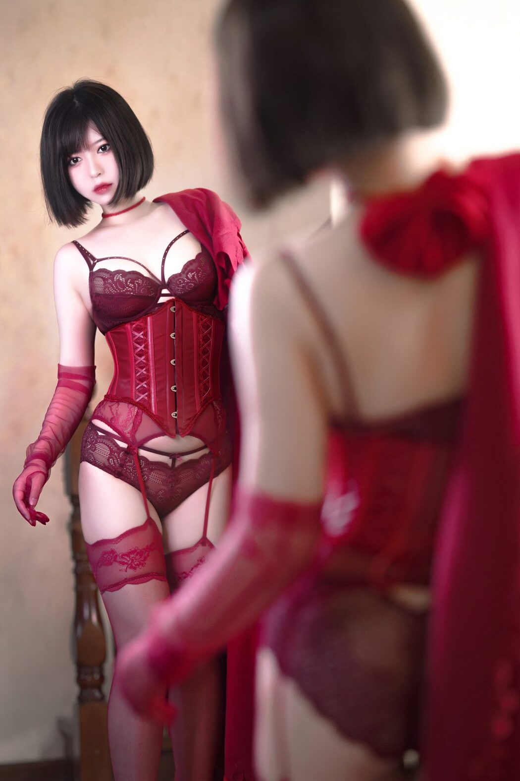 Coser@半半子 – RED 赤紅VOL.03