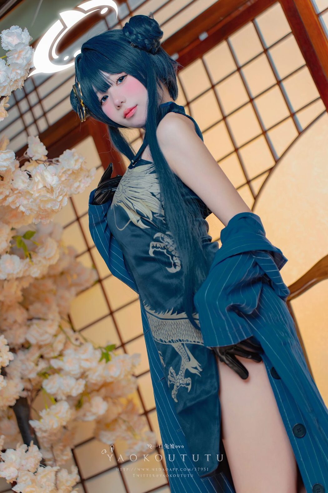 Coser@黏黏团子兔 – 碧蓝档案·妃咲 And 胭脂