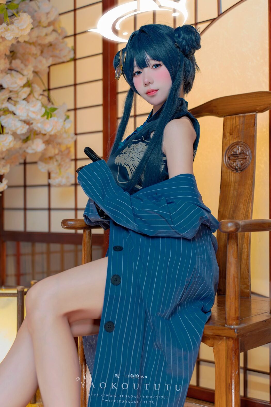 Coser@黏黏团子兔 – 碧蓝档案·妃咲 And 胭脂