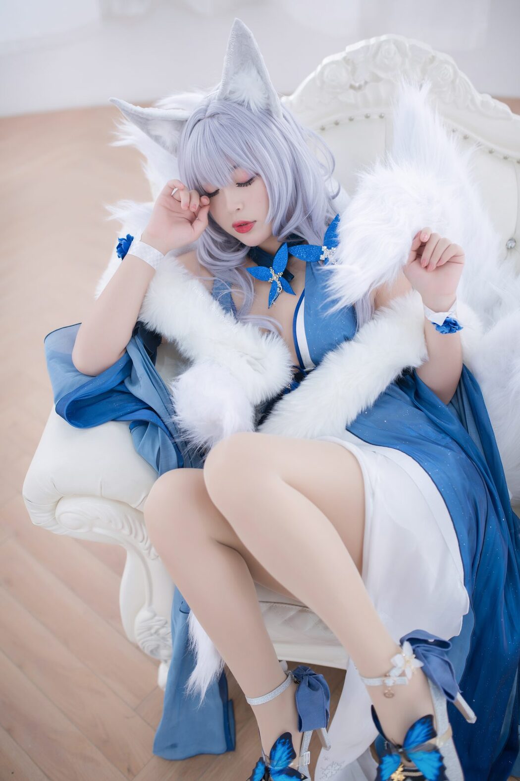 Coser@白烨 Vol.056 信浓睡衣诱惑