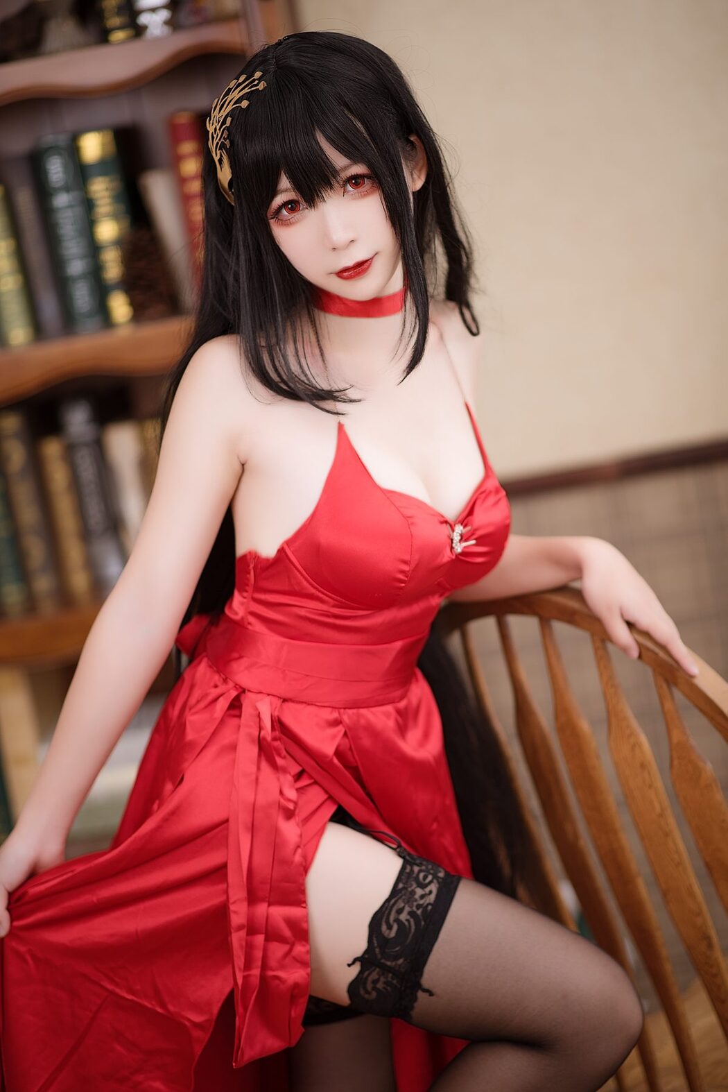 Coser@樱落酱w – 大凤礼服