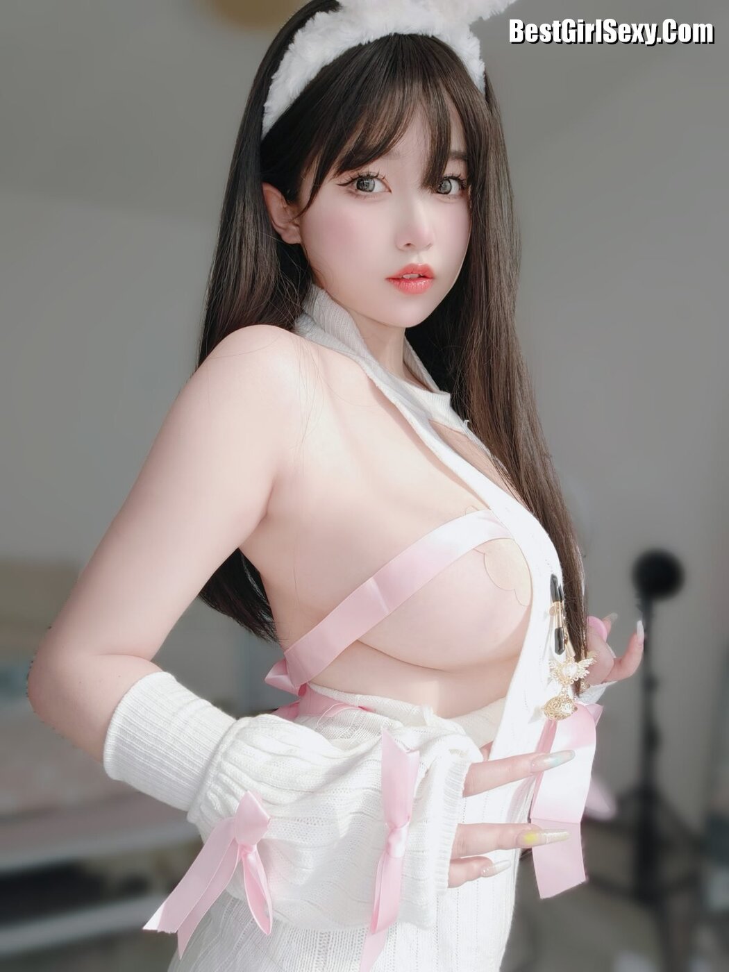 Coser@女主K – 白丝兔女郎