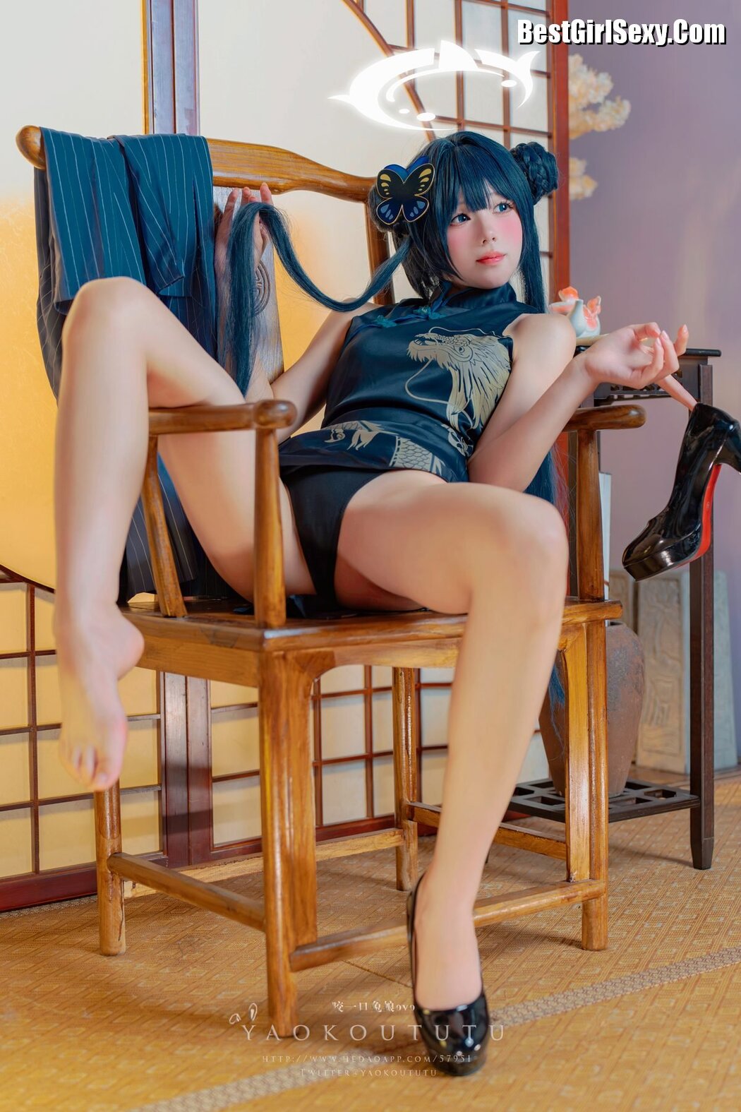 Coser@黏黏团子兔 – 碧蓝档案·妃咲 And 胭脂