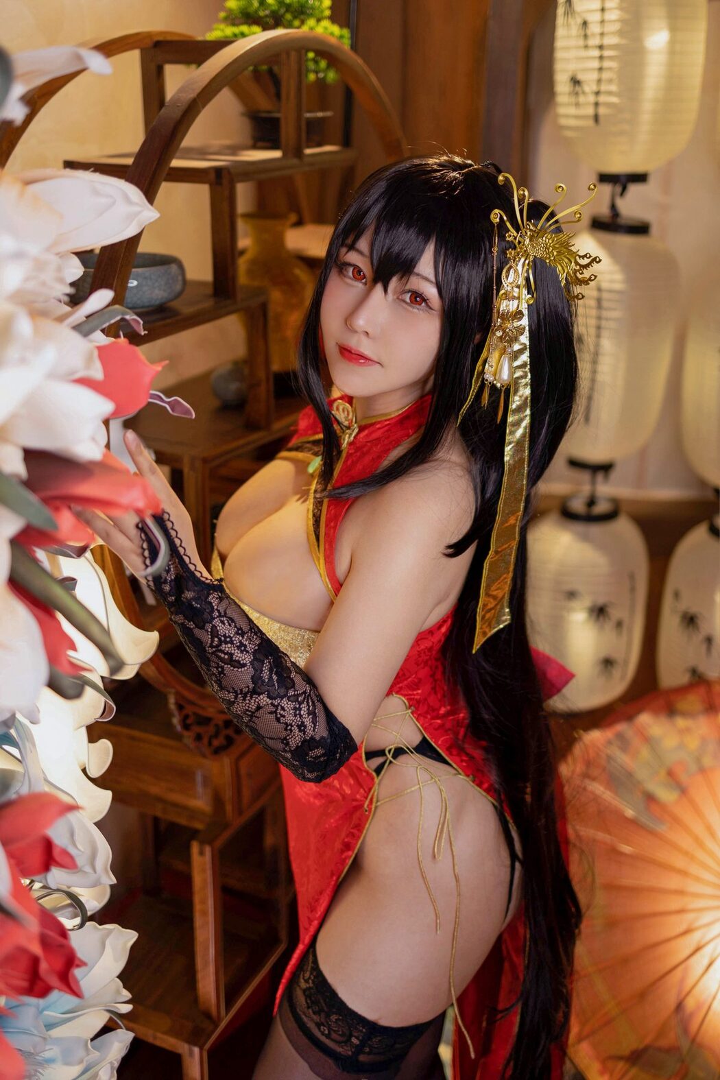 Coser@KANEKO_咔喵 – 大凤旗袍