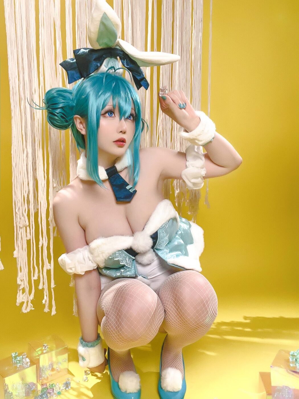 Coser@星之迟迟Hoshilily – 23年9月计划A Miku-白兔女郎