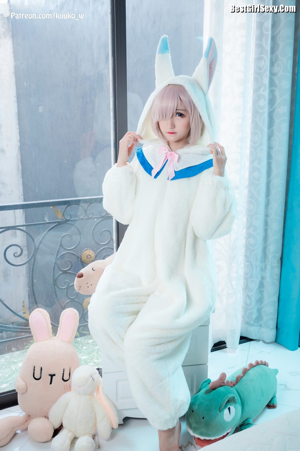 Coser@KuukoW No.093 Mashu Kyrielight Kigurumi Pajama