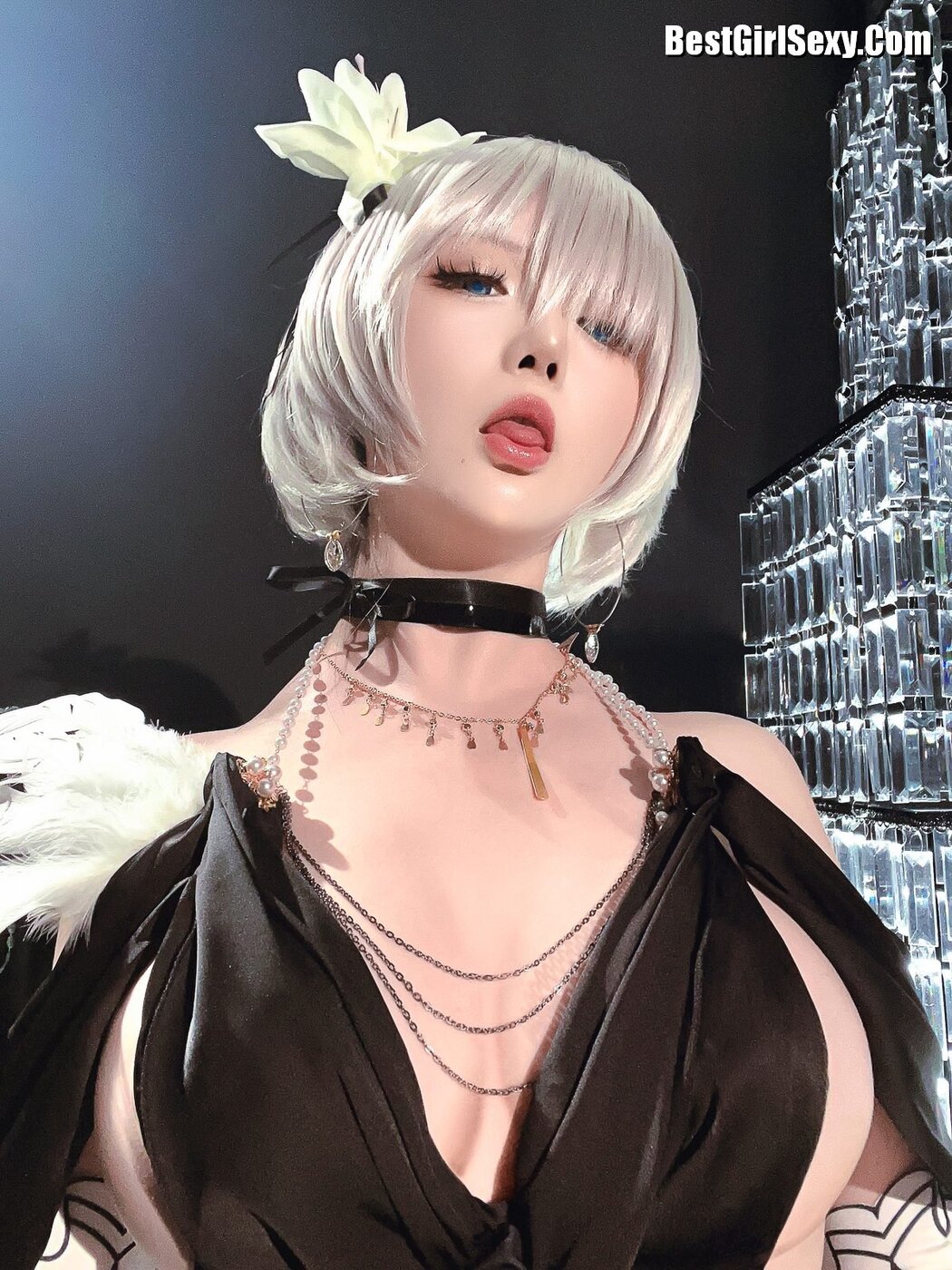 Coser@星之迟迟Hoshilily – 23年9月计划C 尼尔-2B同人礼服