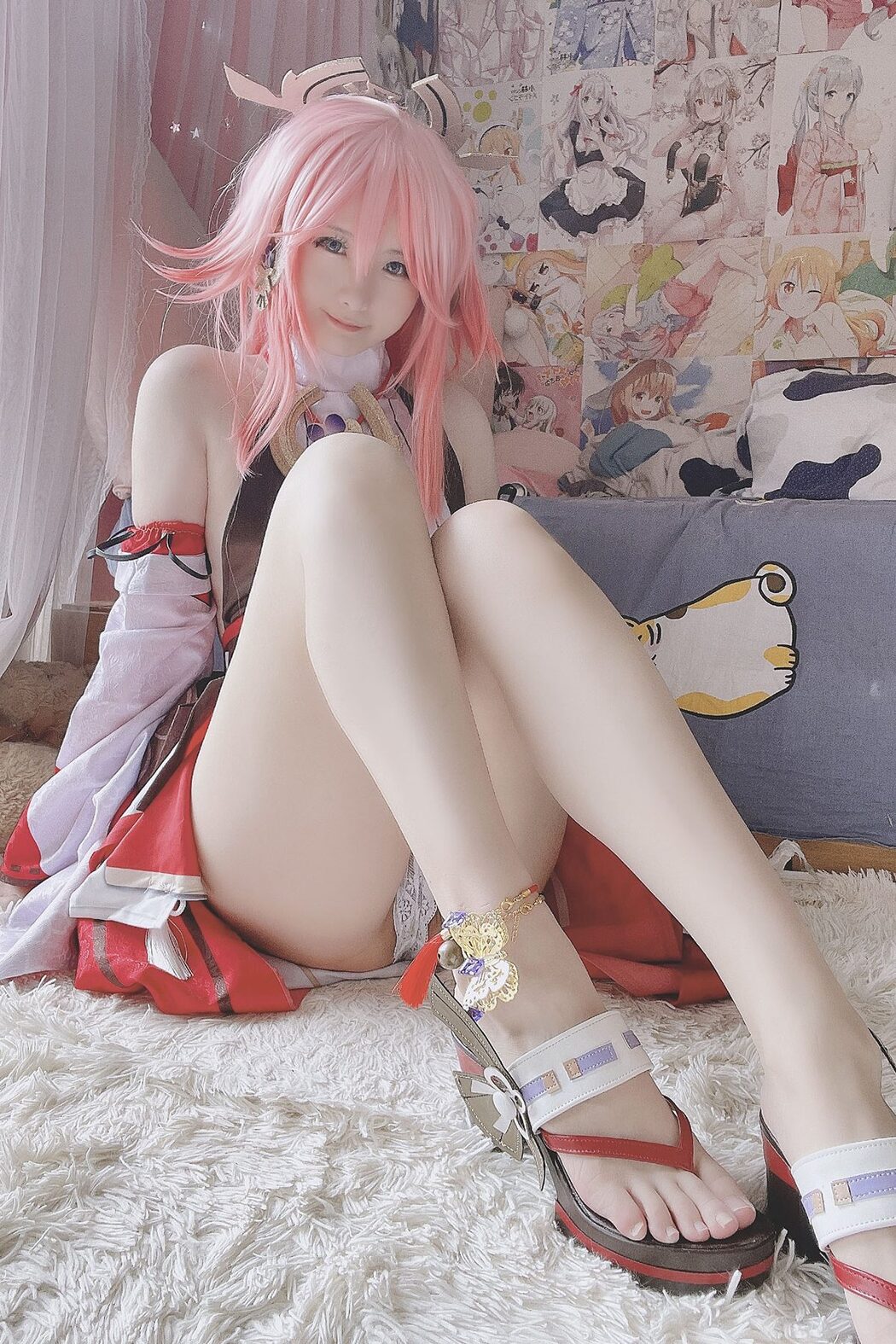 Coser@习呆呆 – 八重神子 Cover Photo