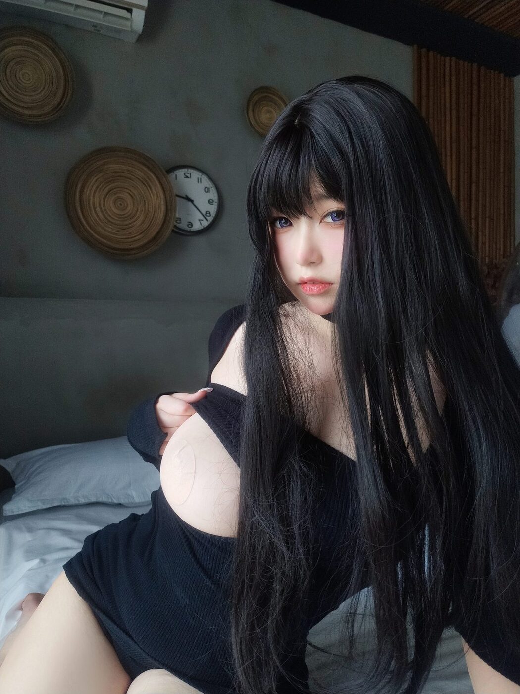 Coser@女主K – 害羞的妹妹