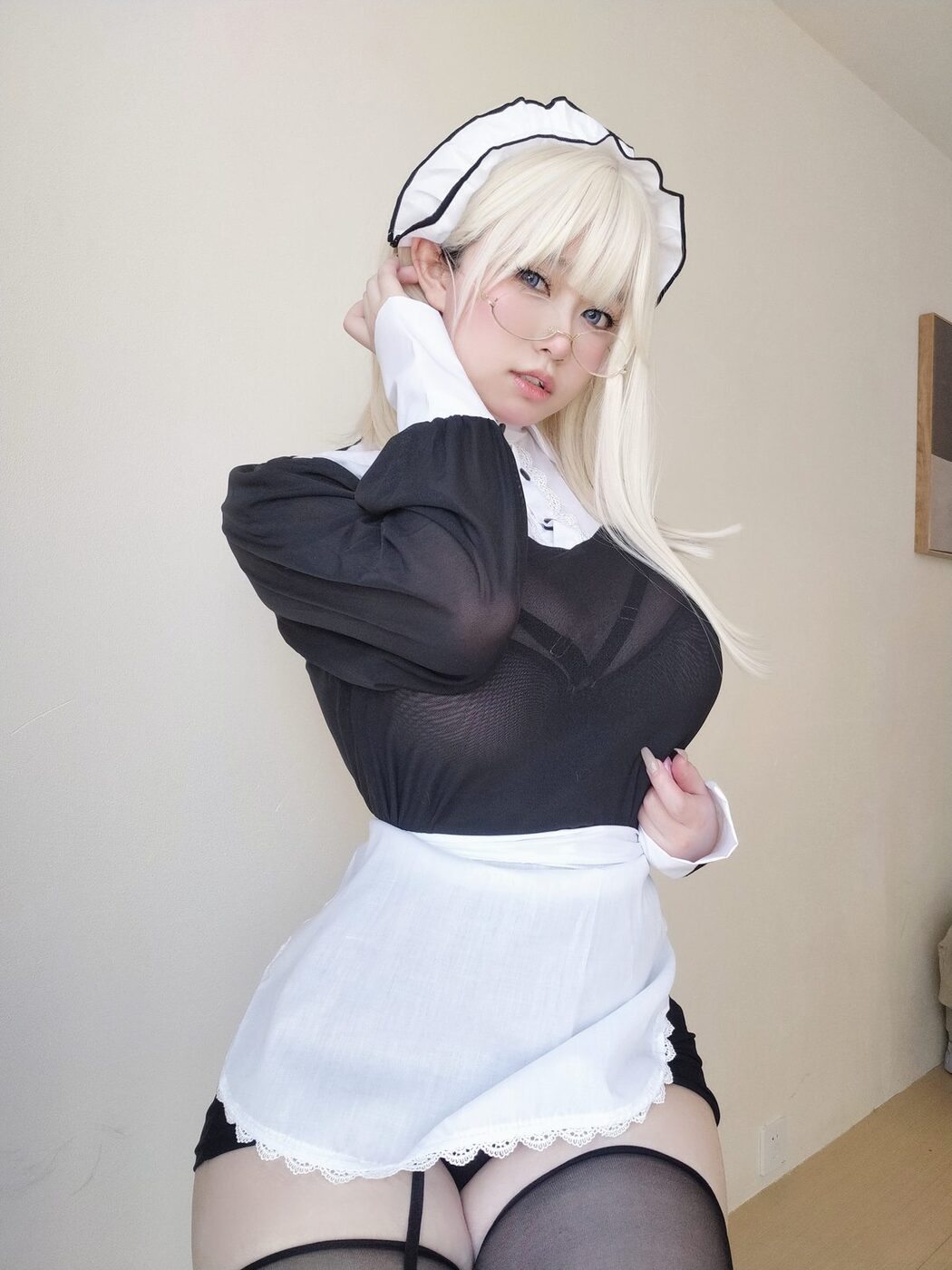 Coser@女主K – 主人的女仆