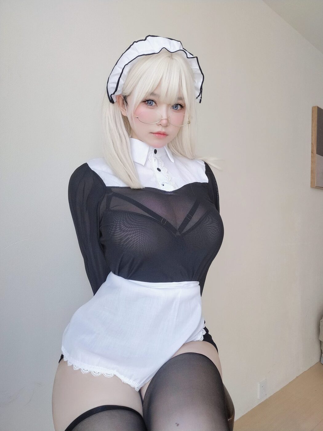 Coser@女主K – 主人的女仆