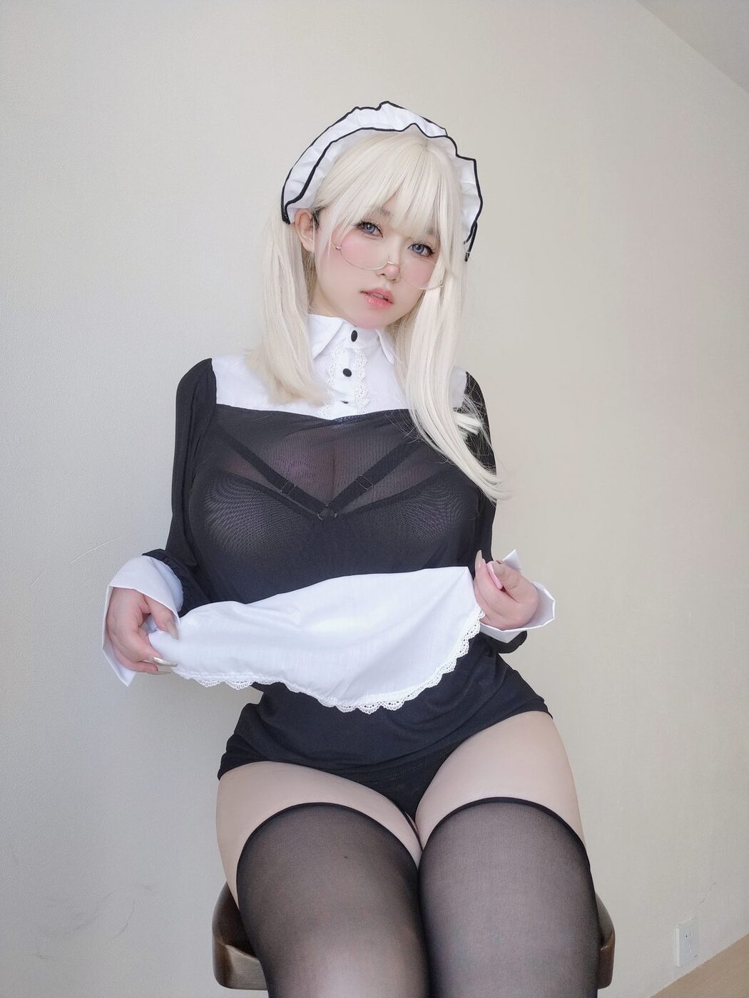 Coser@女主K – 主人的女仆