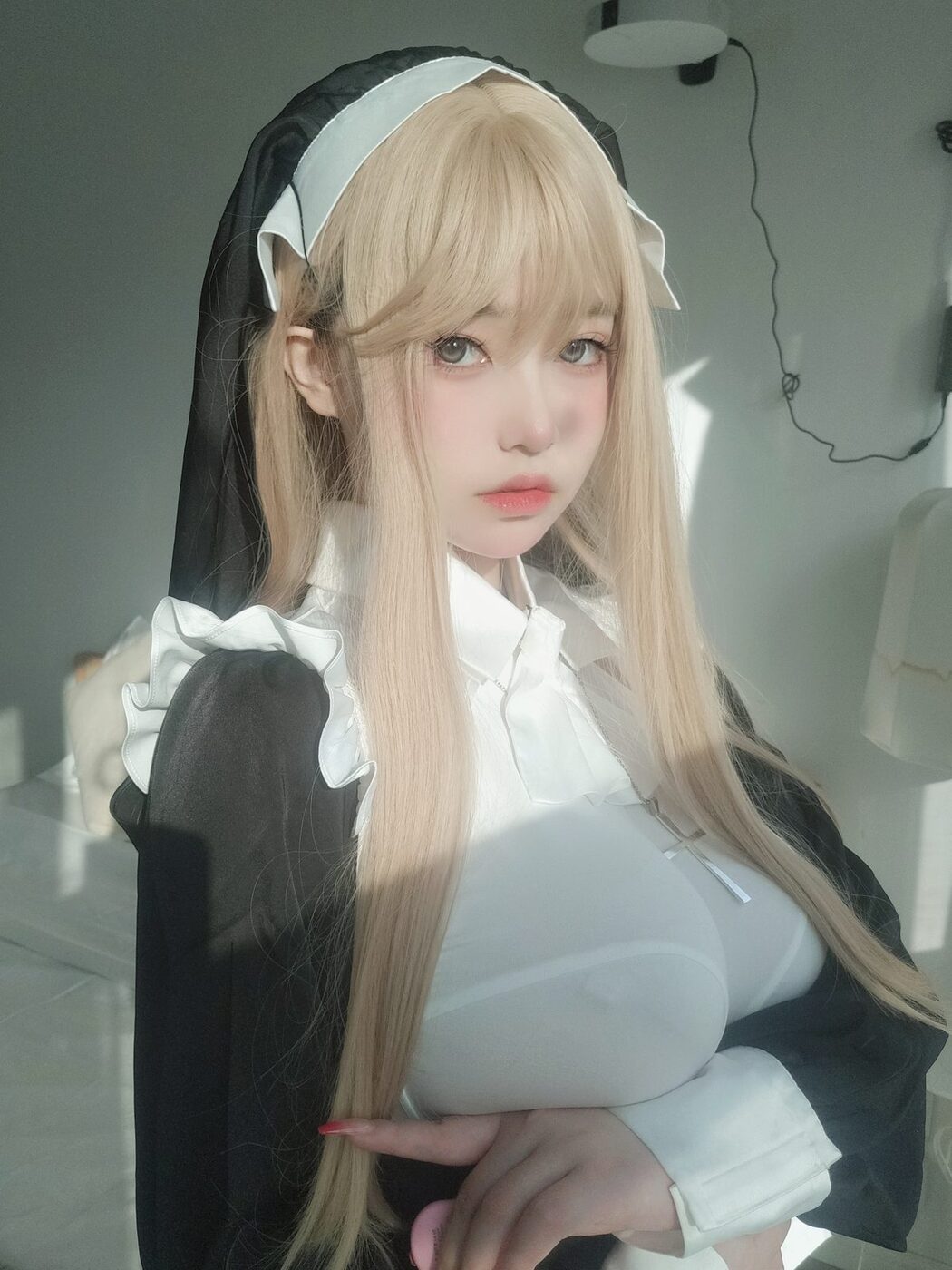 Coser@女主K – 修女