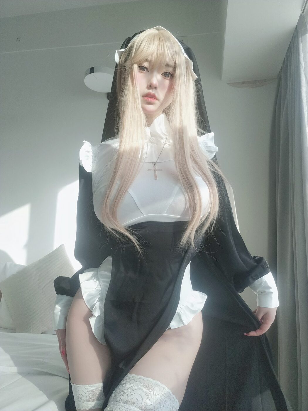 Coser@女主K – 修女