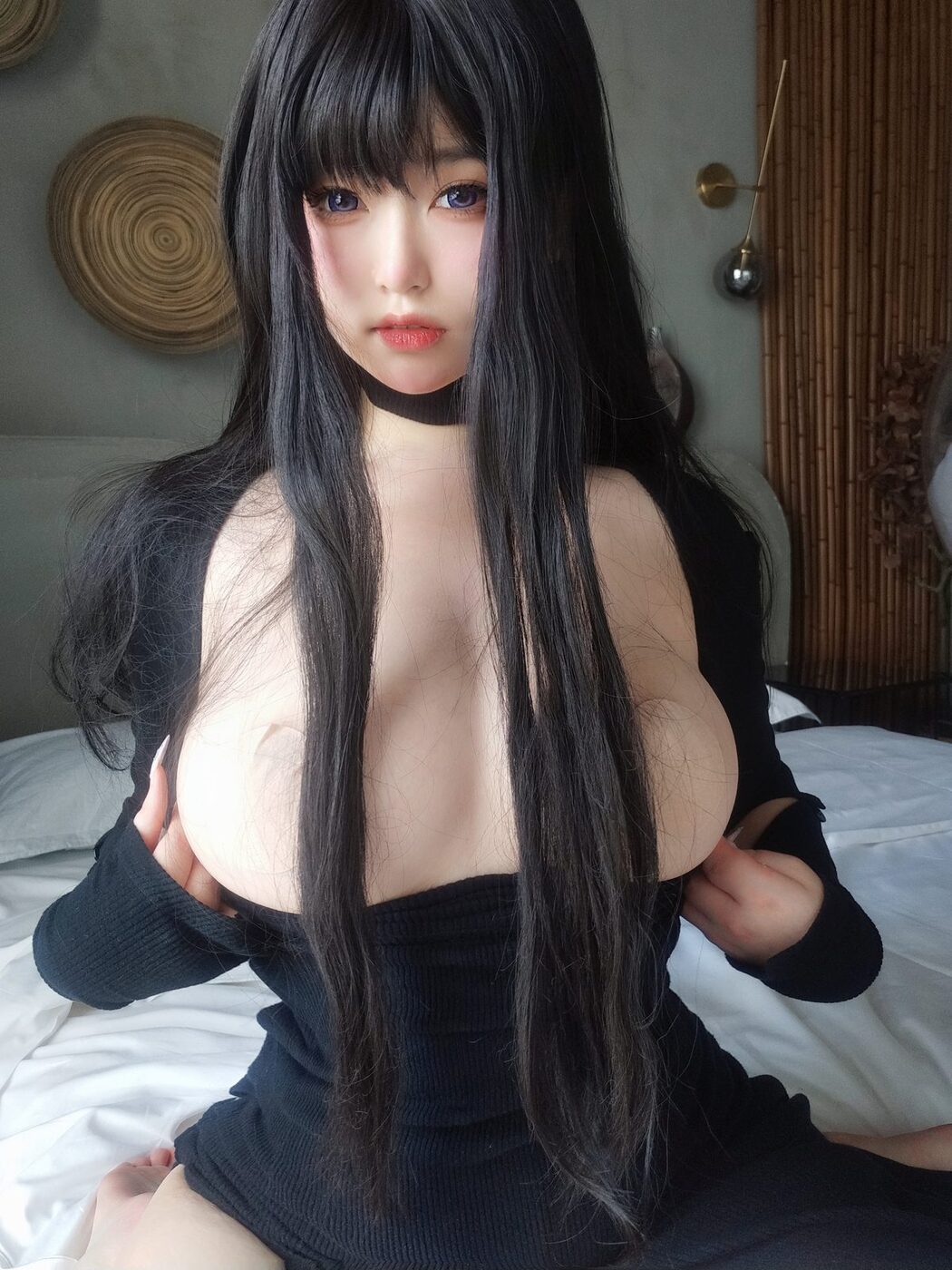 Coser@女主K – 害羞的妹妹